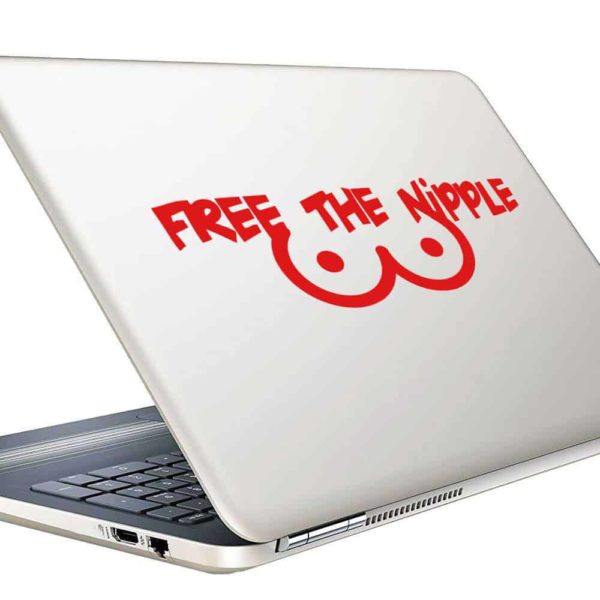 Free The Nipple Vinyl Laptop Macbook Decal Sticker