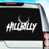Hillbilly Antlers Vinyl Car Window Decal Sticker