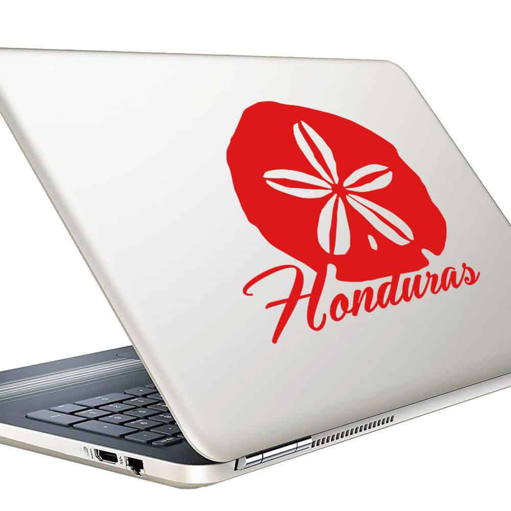 Honduras Sand Dollar Vinyl Laptop Macbook Decal Sticker Honduras Sand Dollar Vinyl Laptop Macbook Decal Sticker