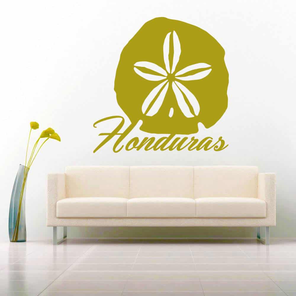 Honduras Sand Dollar Vinyl Wall Decal Sticker Honduras Sand Dollar Vinyl Wall Decal Sticker
