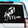 Horse Mom Vinyl Car Window Decal Sticker
