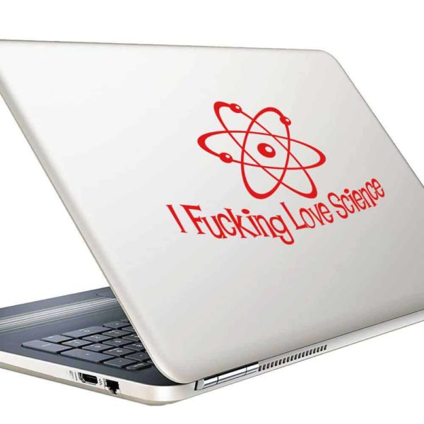 I Fucking Love Science Vinyl Laptop Macbook Decal Sticker