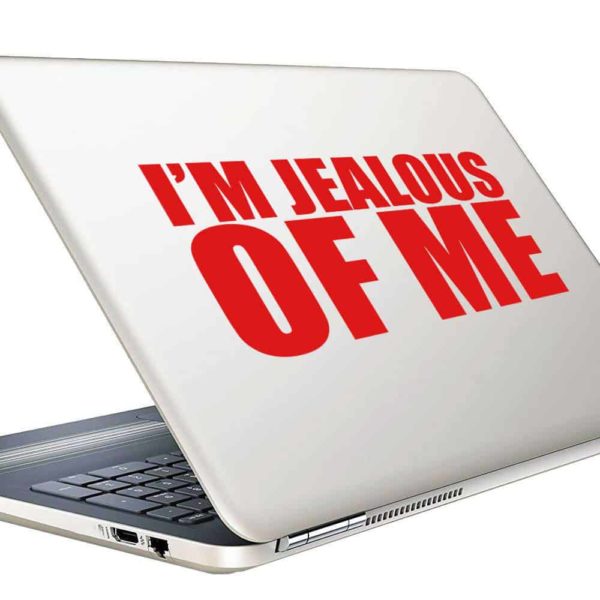 Im Jealous Of Me Vinyl Laptop Macbook Decal Sticker