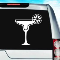 Margarita Glass Vinyl Car Window Decal Sticker