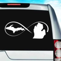 Michigan Infinity Forever Vinyl Car Window Decal Sticker