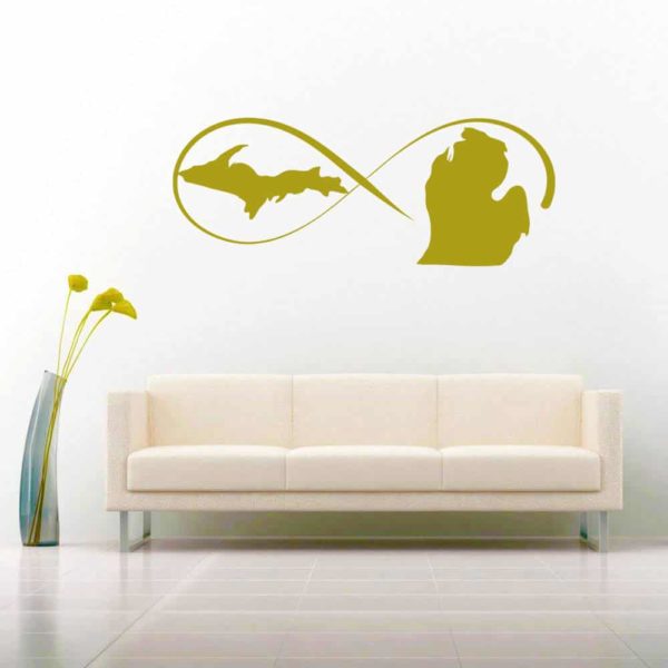 Michigan Infinity Forever Vinyl Wall Decal Sticker