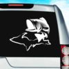 Michigan Up Upper Peninsula Bass Fishing Vinyl Car Window Decal Sticker