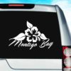 Montego Bay Hibiscus Flower Vinyl Car Window Decal Sticker