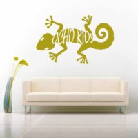 Ocho Rios Lizard Vinyl Wall Decal Sticker