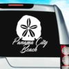 Panama City Beach Florida Sand Dollar Vinyl Car Window Decal Sticker