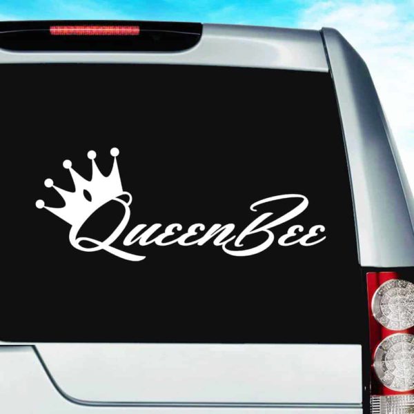 Queen Bee Vinyl Car Window Decal Sticker