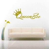 Queen Bee Vinyl Wall Decal Sticker