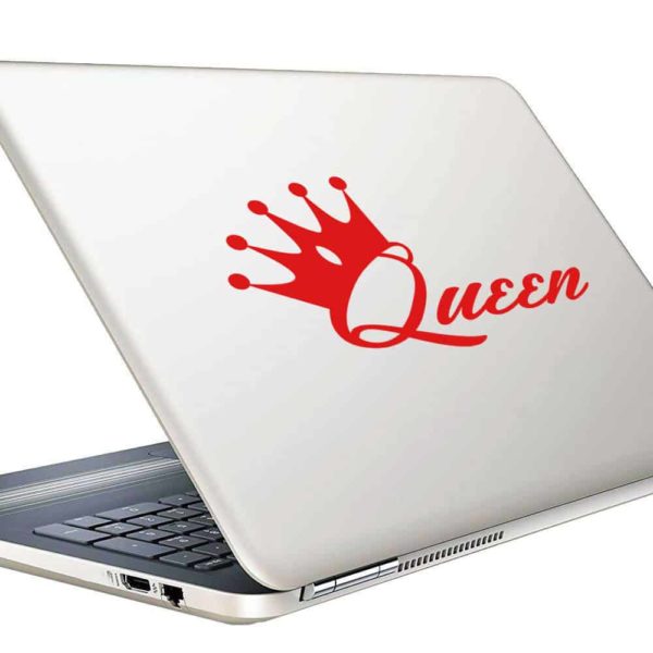 Queen Vinyl Laptop Macbook Decal Sticker