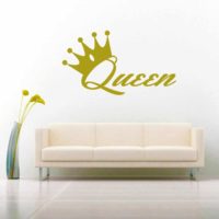 Queen Vinyl Wall Decal Sticker
