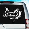 Shark Whisperer Hammerhead Vinyl Car Window Decal Sticker