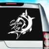 Siesta Key Florida Hammerhead Shark_1 Vinyl Car Window Decal Sticker