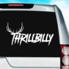 Thrillbilly Antlers_1 Vinyl Car Window Decal Sticker