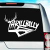 Thrillbilly Arrow Tip Antlers_1 Vinyl Car Window Decal Sticker
