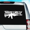 Thrillbilly Machine Gun_1 Vinyl Car Window Decal Sticker