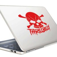 Thrillbilly Skull_1 Vinyl Laptop Macbook Decal Sticker