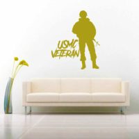 Usmc Soldier Veteran_1 Vinyl Wall Decal Sticker